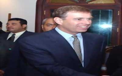 UK Prince Andrew leaves Sana'a