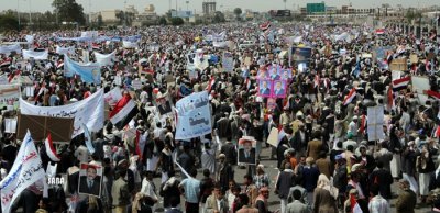 Rallies in Sana'a, Aden, Ibb, Taiz support constitutional legitimacy