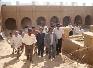 Speaker visits project of restoring al-Ranad palace in Tareem