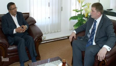 Saba chairman meets Russian press attaché