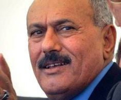 Saleh meets outgoing British envoy 