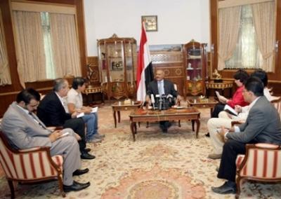 Provocations of the sons of al-Ahmar will not drag us to civil war: Saleh