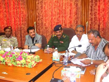 Wadi Hadhramaut Executive discusses electricity, water services and others