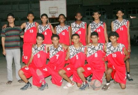 Shaab  Hadramout beats Mukallain  Ramadhan basketball  tournament