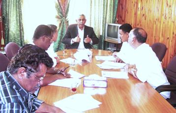 Wadi and Sahraa Social Welfare Fund  Board of Directors  discusses first quarter payment