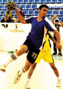  Third qualifying Handball tournament starts in  Bawazir Gym Mukalla