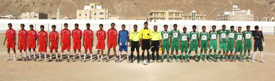 Al-barq crowned youth league champion for Wadi Haddramaut and Sahraa  