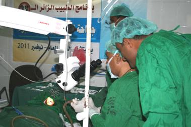 Visiting Doctors conclude thier  activities at Al-qatn Genreal Hospital 