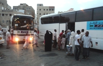second batch of teachers performing Umra arrives  to  the Holy city.  