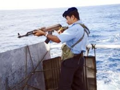 Yemeni-U.S. naval exercise in Red Sea