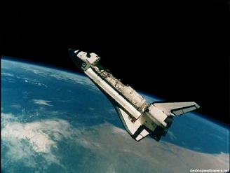 The Russian spacecraft Soyuz returns to Earth