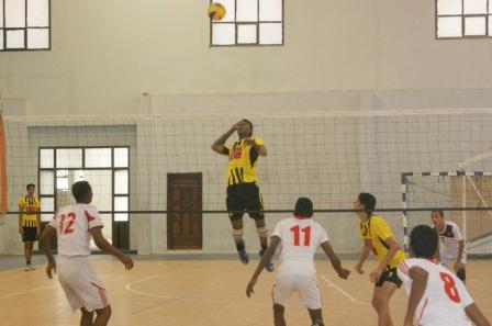 Mukalla hosts Elite volleyball games  
