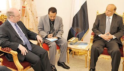 Presiden Hadi Bertemu Menlu Inggris