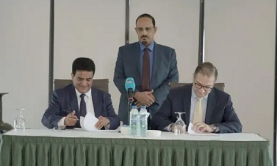 Menteri Energi Dan Perlistrikan Tandatangani Tiga Proyek Strategis Di Hadhramaut