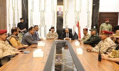 Bin Madhi Bertemu Kepala Bantuan Saudi Arabia