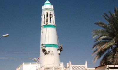 Jelang Ramadhan, Masjid di Kota Seiyun Mulai Berhias