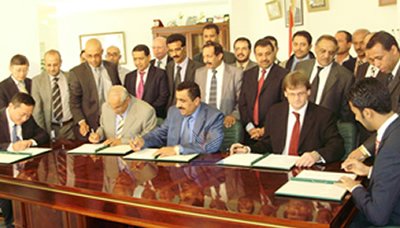 Perjanjian Kerjasama Di Ladang Minyak Sektor 86 Ditandatangi Di Sana'a