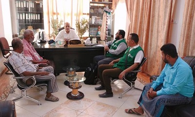 Manager Umum Seiyun Evaluasi Teknik Pelaksanaan Proyek Qurban Dari Raja Salman Senter