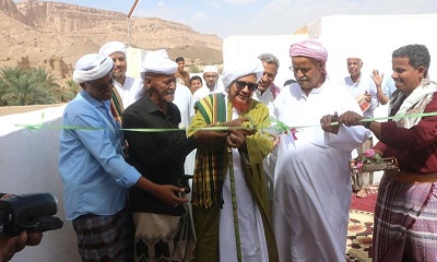 Pengasuh Darul Mustofa, Habib Umar Bin Hafid, Resmikan Gedung Budaya Bur