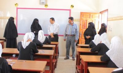 Kepala Distrik Mukalla Tinjau UN Serentak di Mukalla