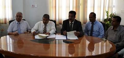 Univ Hadhramaut Jalin Kerjasama Dengan TV Hadhramaut