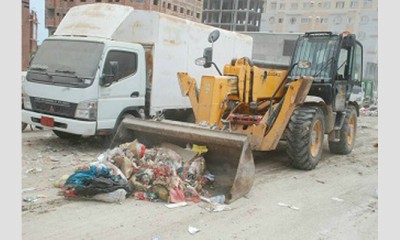 Muassasah Bin Kardus Lakukan Pembersihan Jalan   Pantai Mukalla