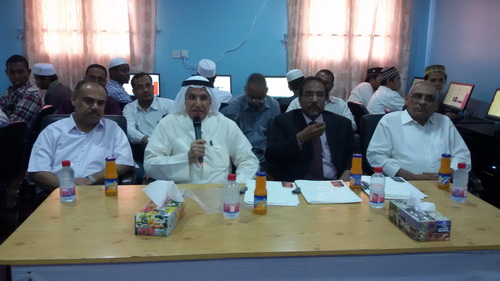 Sambutan Thalal Abdul Karim Arabi Ketua Yayasan Ri'ayah at-Thalib Kuwait