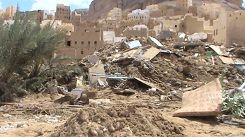 Rumah Korban Banjir di Hadhramaut Mulai Dibangun