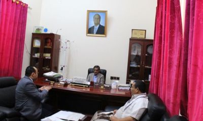 Gubernur Bahsani Temui Dirut PLN Hadhramaut di Mukalla