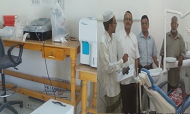 Total Bantu Alkes Untuk Yayasan Sosial di Seiyun