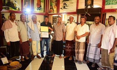 Pusat Peninggalan Budaya Hadhramaut Seiyun Beri Penghargaan Kepala Ali Bukair Atas Proyeknya "Peninggalan Budayaku Di Sekolahku"
