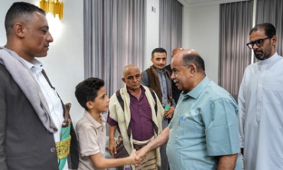 Anggota Majelis Kepresidenan Al-Khanbasyi Temui Keluarga Jurnlis Muhammad Aidhah