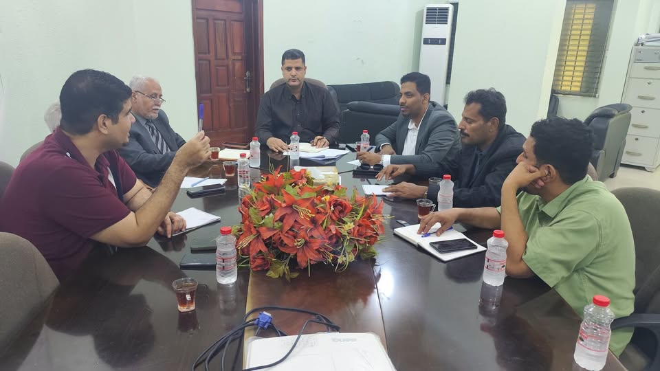 Wakil Hadhramaut Bidang Teknis Pimpin Rapat Studi Perencanaan Pembangunan RSU Ghail Bin Yamin