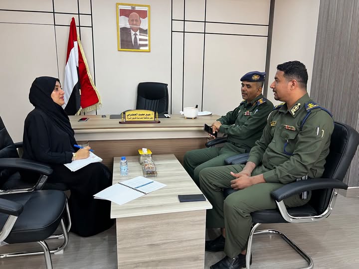 Wakil Al-Hadhrami Diskusikan Peningkatan Kemampuan Badan Anti Pemerasan Digital Di Mukalla