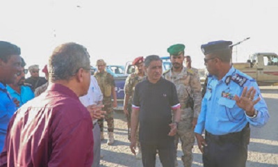 Gubernur Hadhramaut Evaluasi Planing Polisi Lalu Lintas Hindari Macet