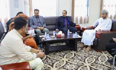 Gubernur Bin Madhi Bahas Investasi Lokal, Oman, Dan Teluk Di   Sektor Perikanan