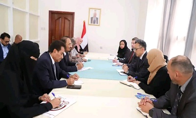 Gubernur Bin Madhi, Temui Delegasi Utusan Sekjen PBB