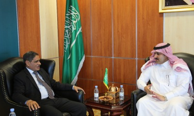 Bahsani Temui Dubes KSA Bahas Program Rekonstruksi Di Hadhramaut