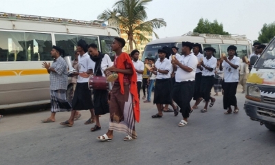 Parade Tari Tradisional Sepanjang Jalan Khur Mukalla