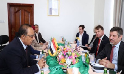  Gubernur Terima Duta Besar Amerika Serikat Untuk Yaman