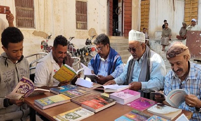 Memperingati Hari Bahasa Arab, Madrasah Abdullah Bin Smith Kota Syibam Adakan Pameran Beragam Kitab