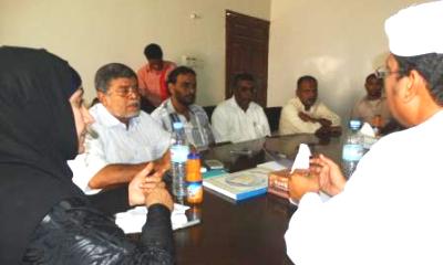 Kunjungan Direktur Departemen Pendidikan Teknis  Hadhramaut Ke Syihr