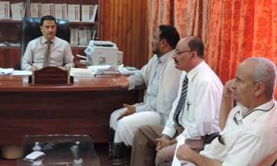 Diskusi Pemberian Gaji Pegawai   Negeri Lembah Hadhramaut Untuk  Bulan Agustus